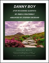 Danny Boy (for Woodwind Quartet) P.O.D. cover